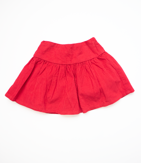 6-12 M Red Cord Skirt