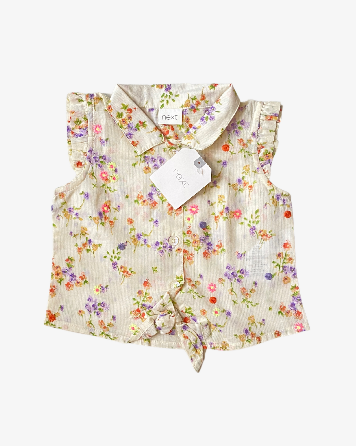 3-6 M Floral shirt
