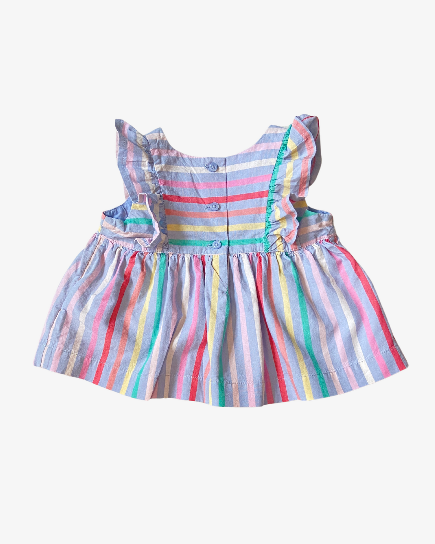 6-12 M Candy striped blouse