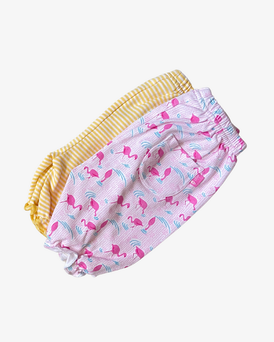 12-18 M Flamingo trousers (2 pack)