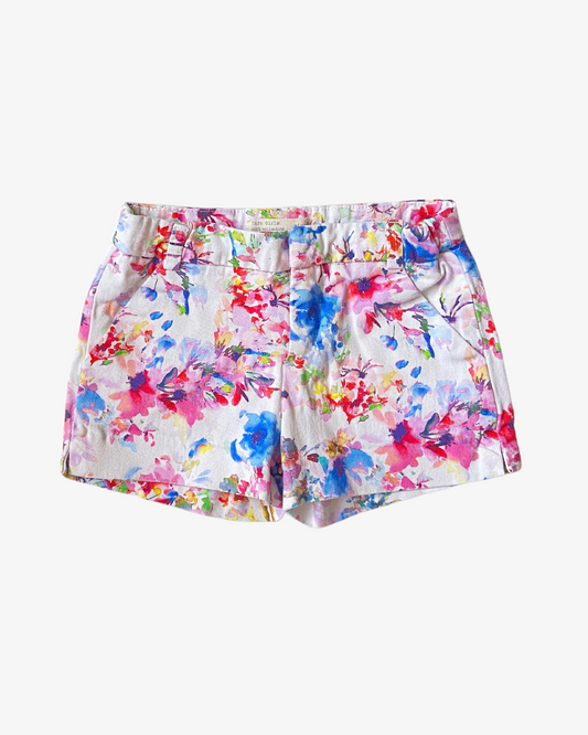3-4 Y Floral print shorts