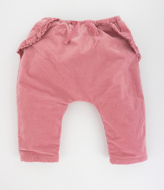 3 M Dusky pink fine corduroy trousers