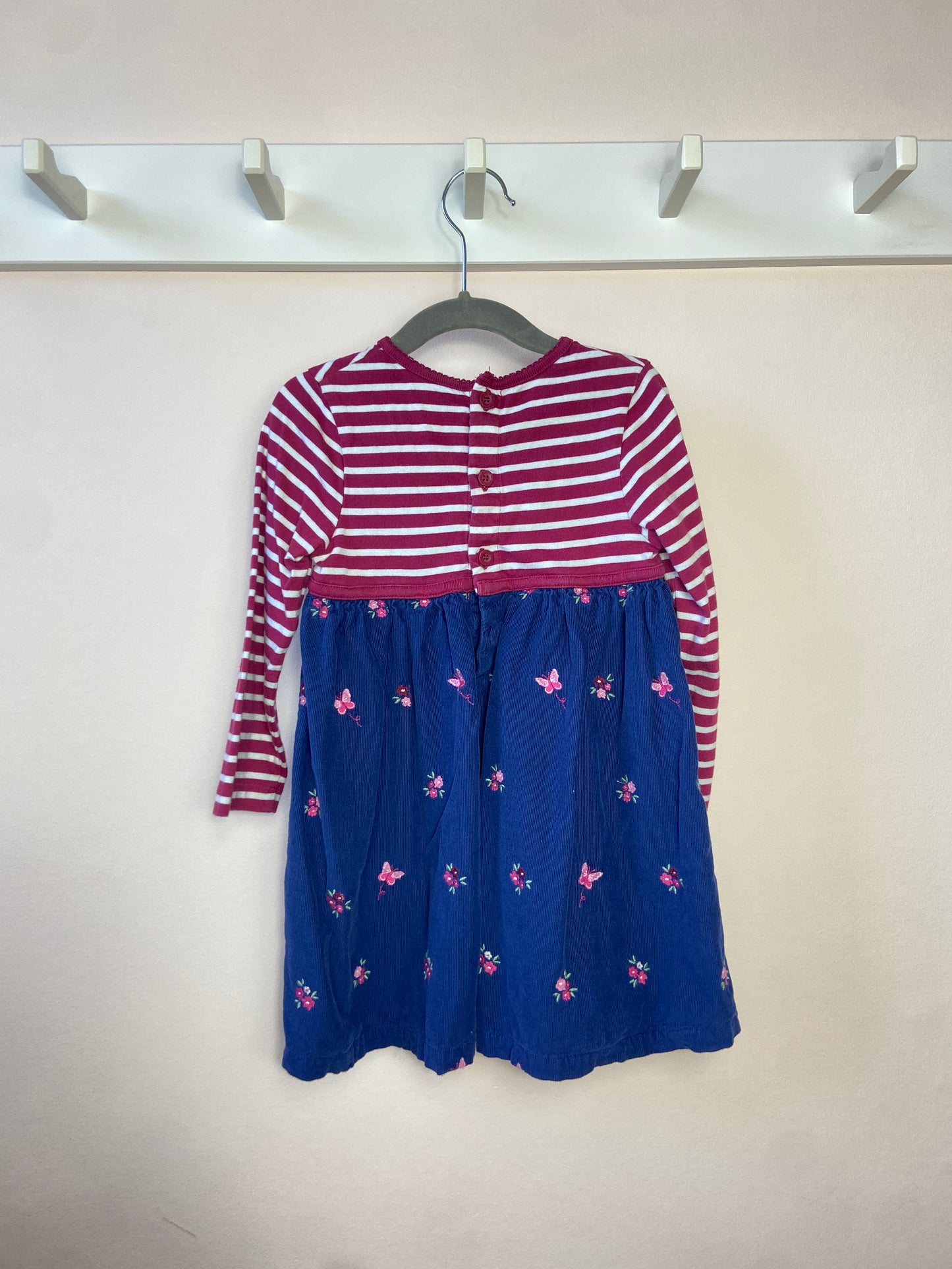 2-3 Y Stripe / floral dress