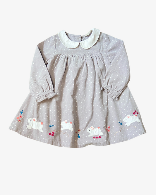 12-18 M Cord bunny dress
