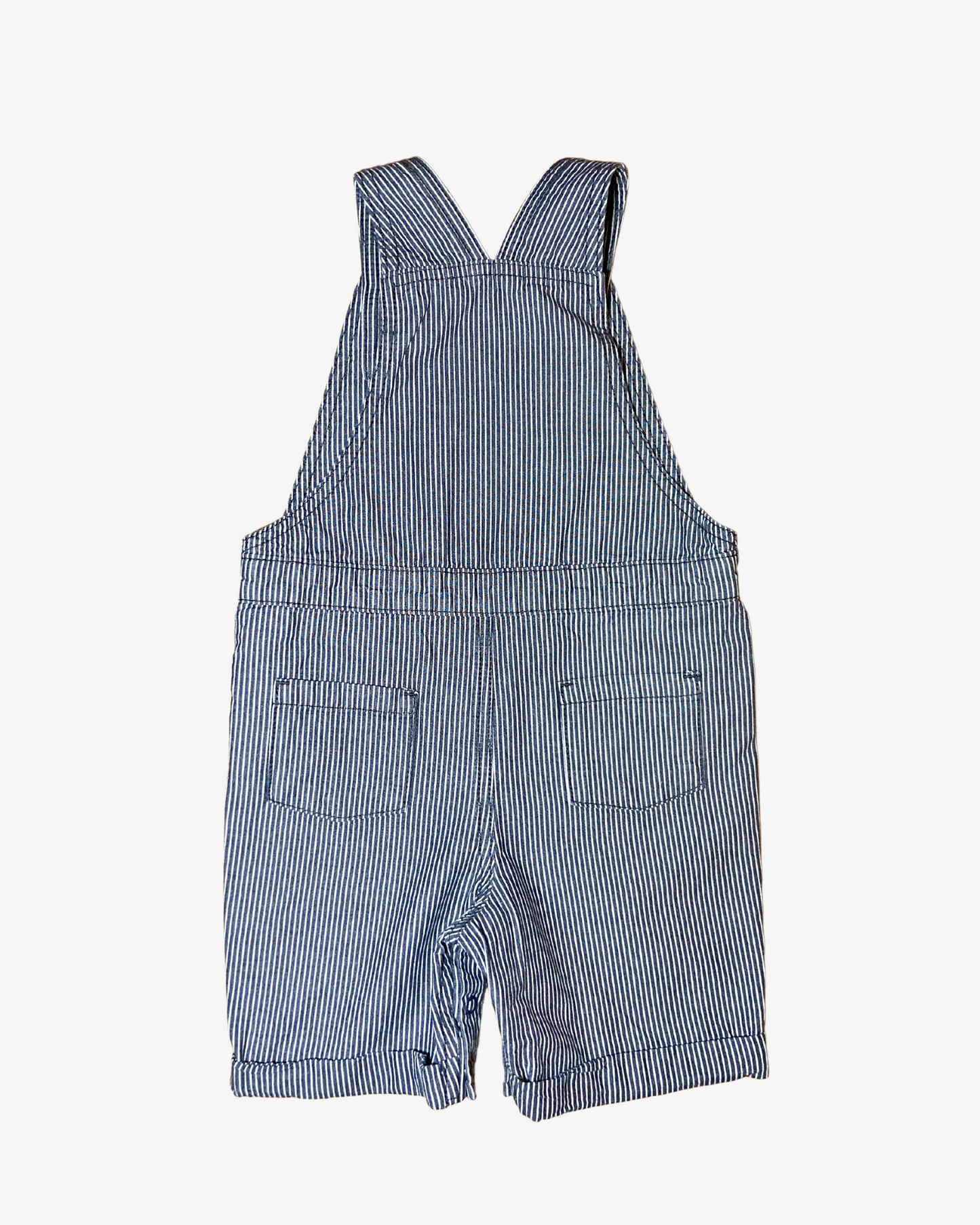 18-24 M Striped dungarees