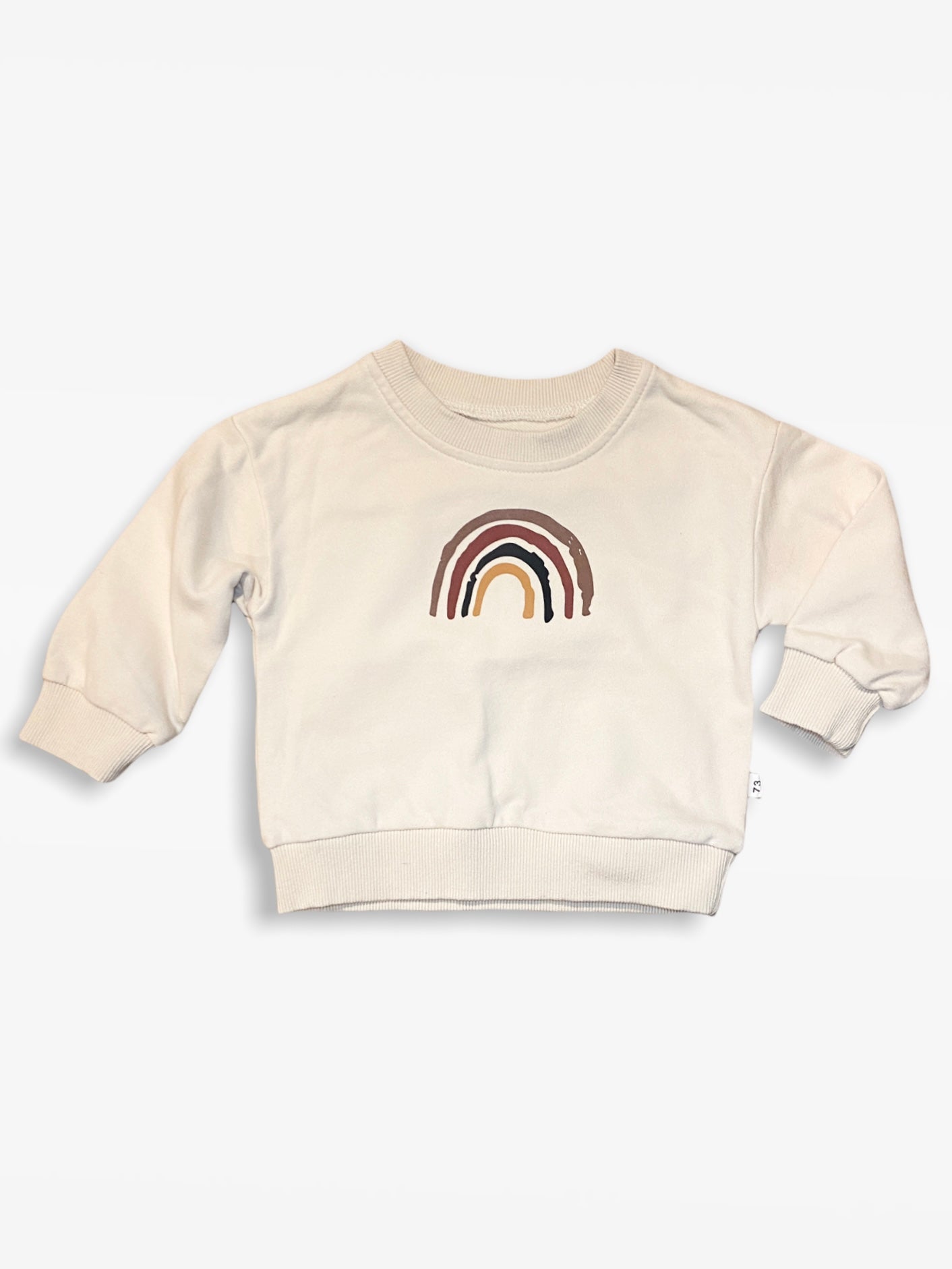 6-9 M Rainbow sweatshirt