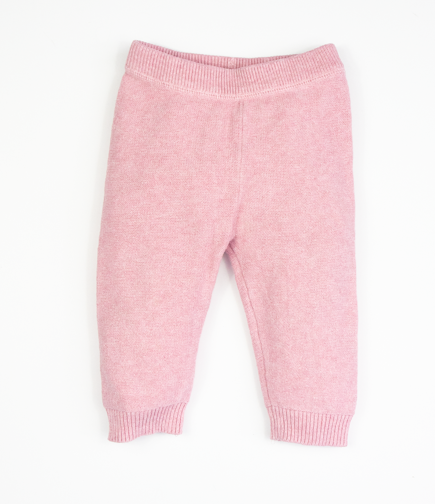 6-9 M Pink knitted joggers