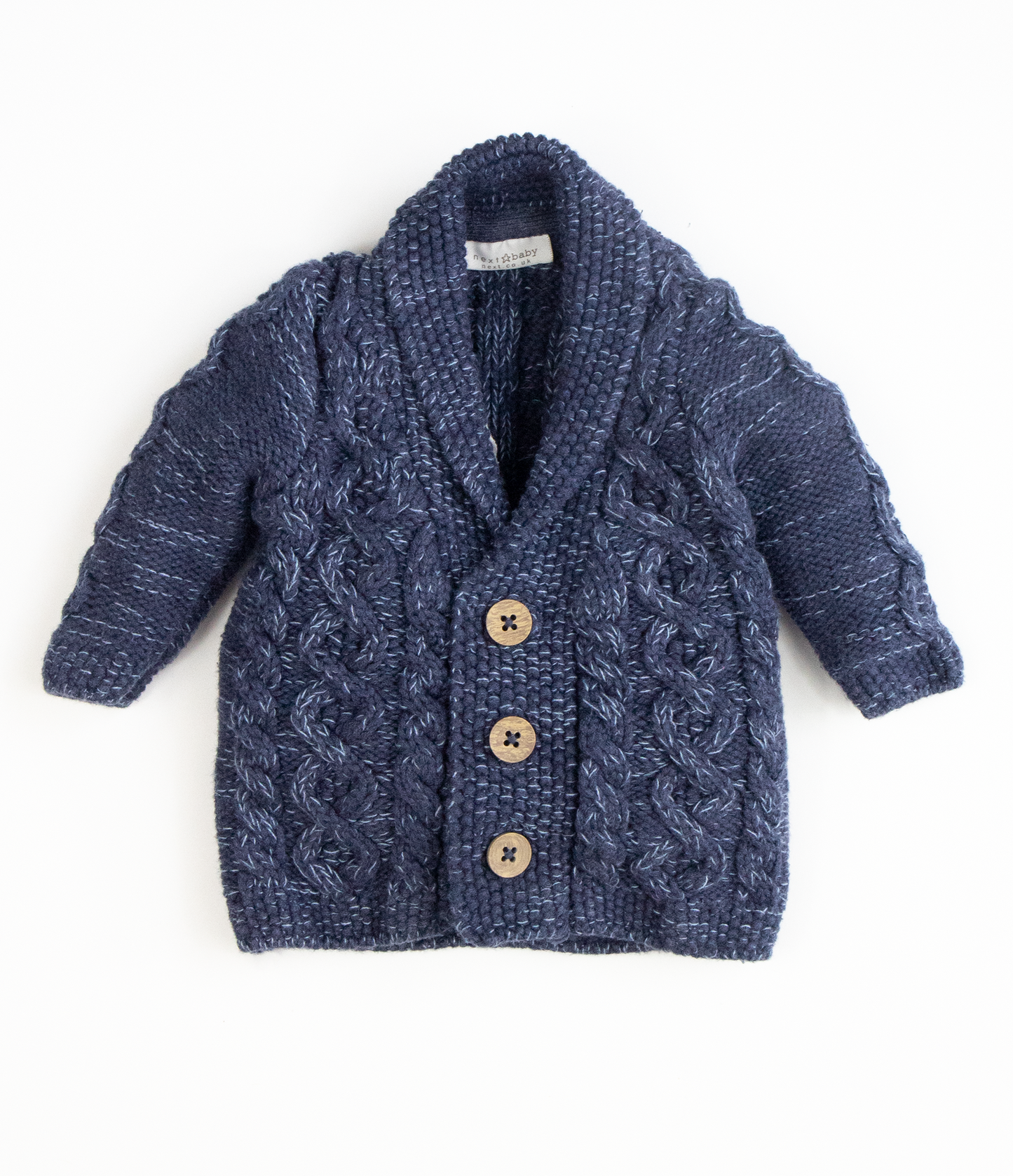 0-3 M Cable knit cosy cardi