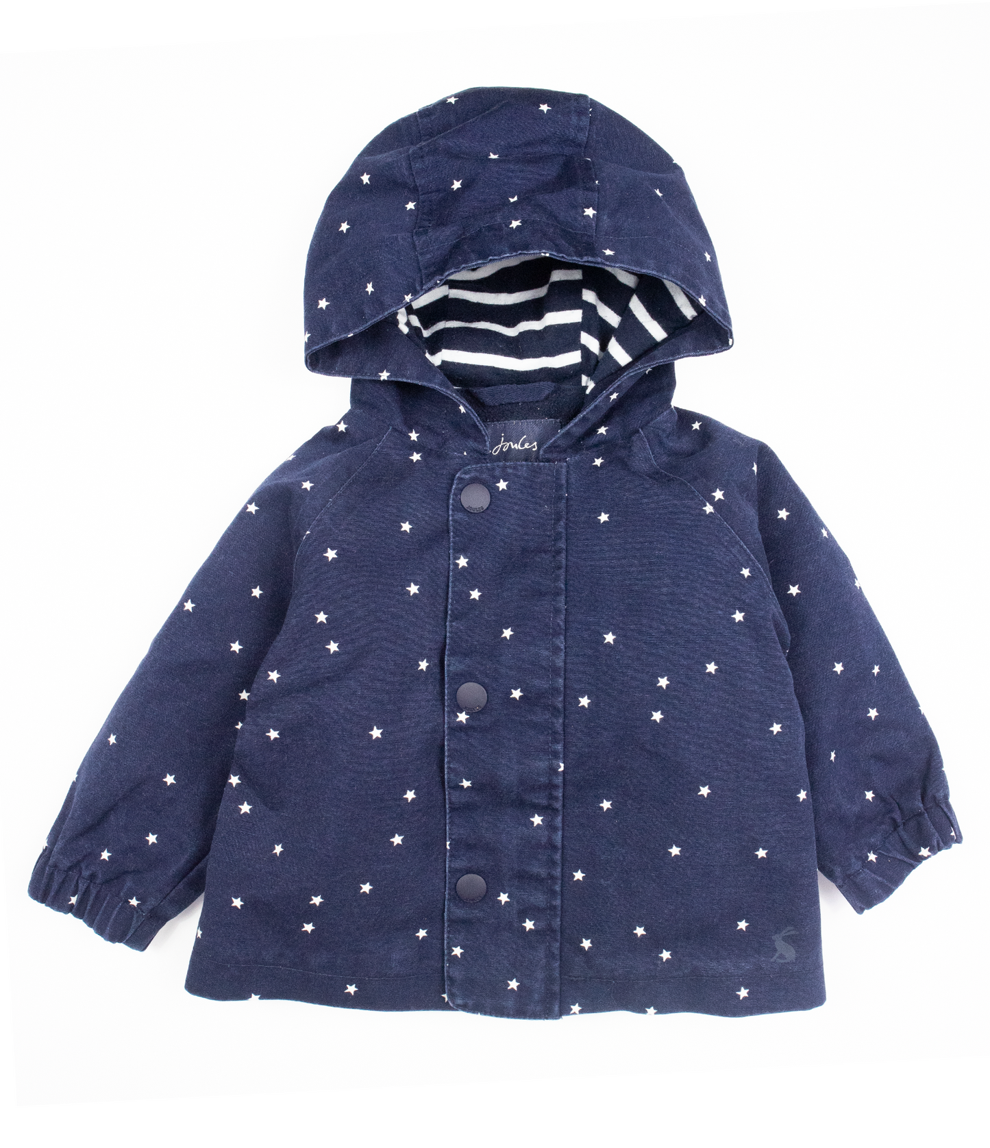 6-9 M Star print raincoat
