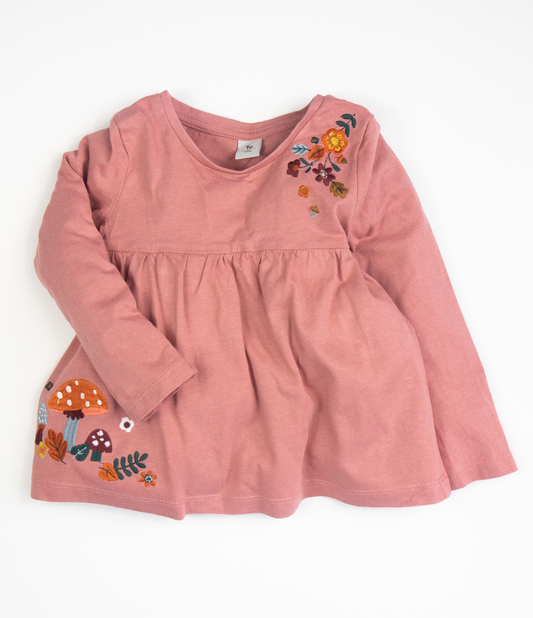 12-18 M Autumnal embroidered top